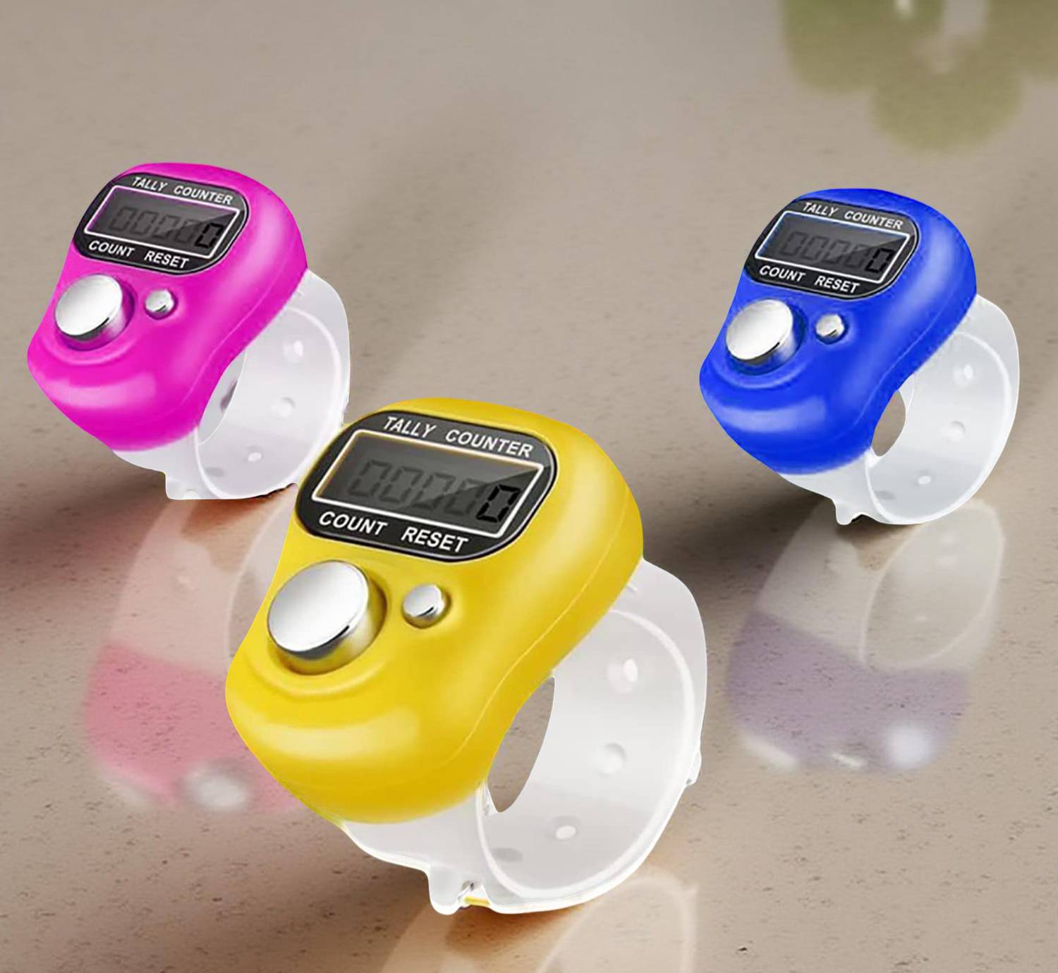 arther Digital Finger Tally Counter Ring for Japa and Naam Jaap Digital Tally Counter