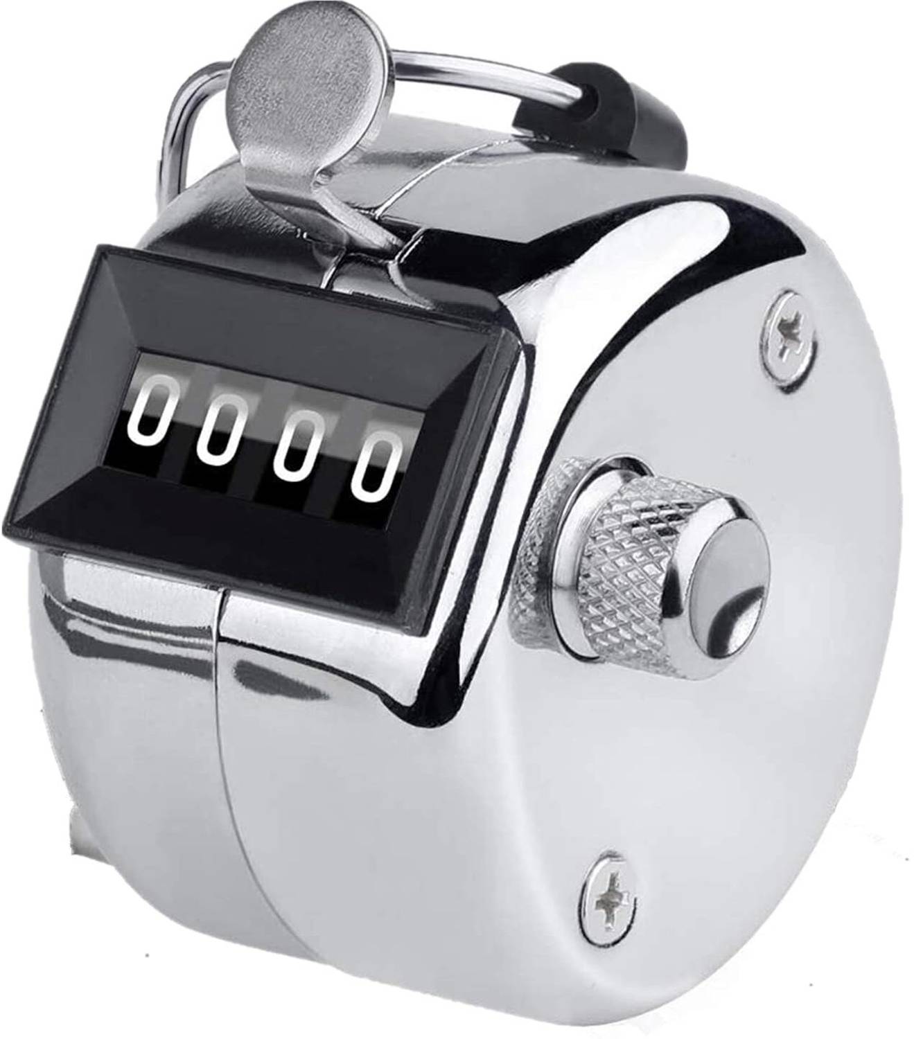 Bluedeal Metal Budget Hand Tally Counter 4-Digit Tally Counters Digital Tally Counter