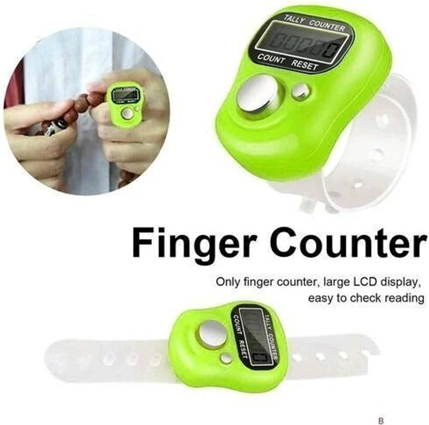 Barkati Mini Digital Finger Tally Counter Digital Tally Counter