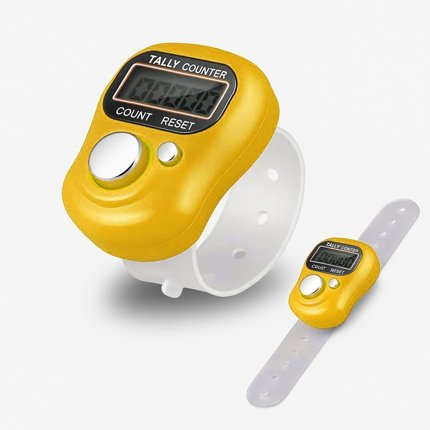 Image of DEGNO Mini Hand Jap Mala Finger Ring Digital Tasbih Mantar jap counter Name jaap Digital Tally Counter