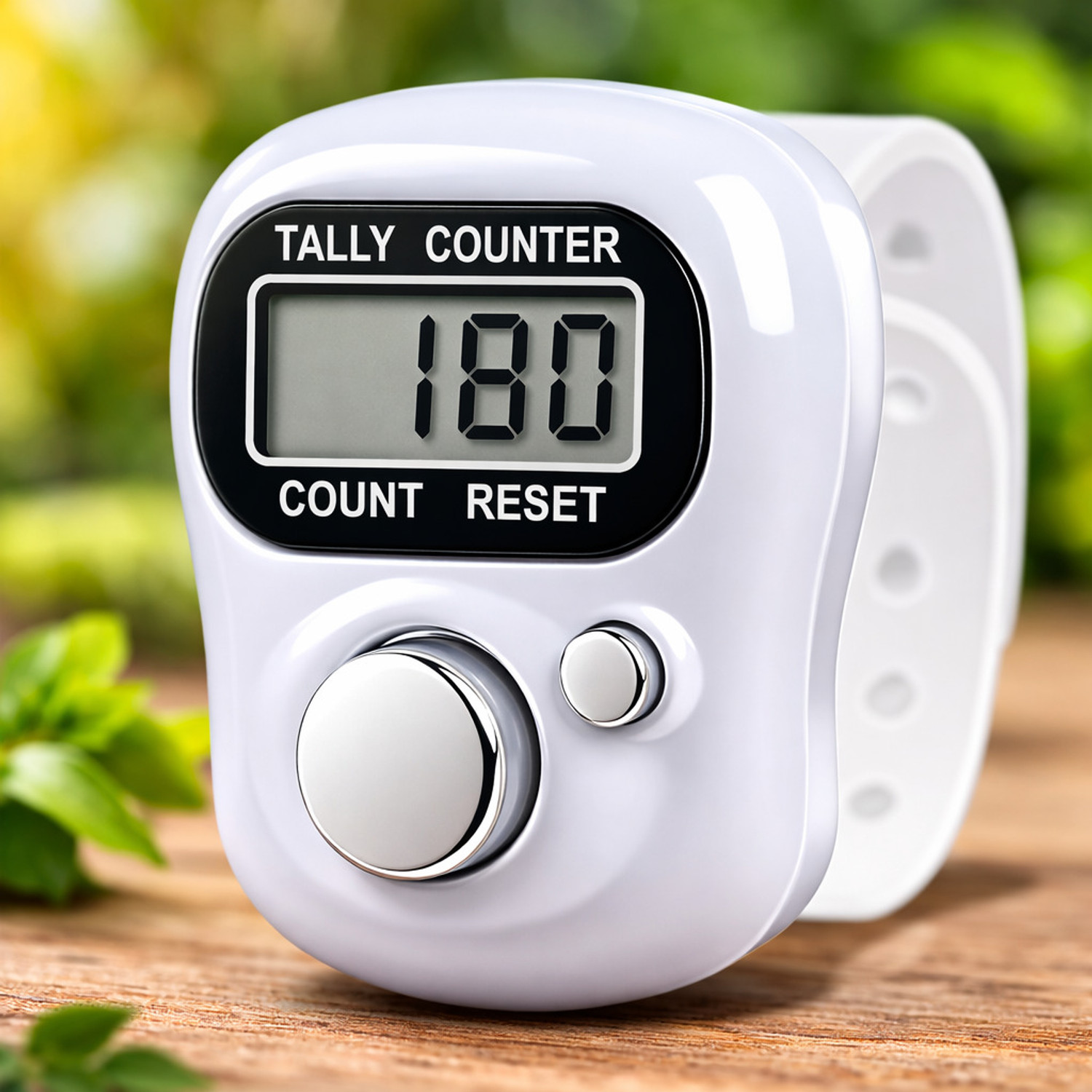 Image of Luxurium decor Multi Use Finger Counter for Pooja, Meditation, Finger Ring Tasbih, Mantra Jaap Digital Tally Counter
