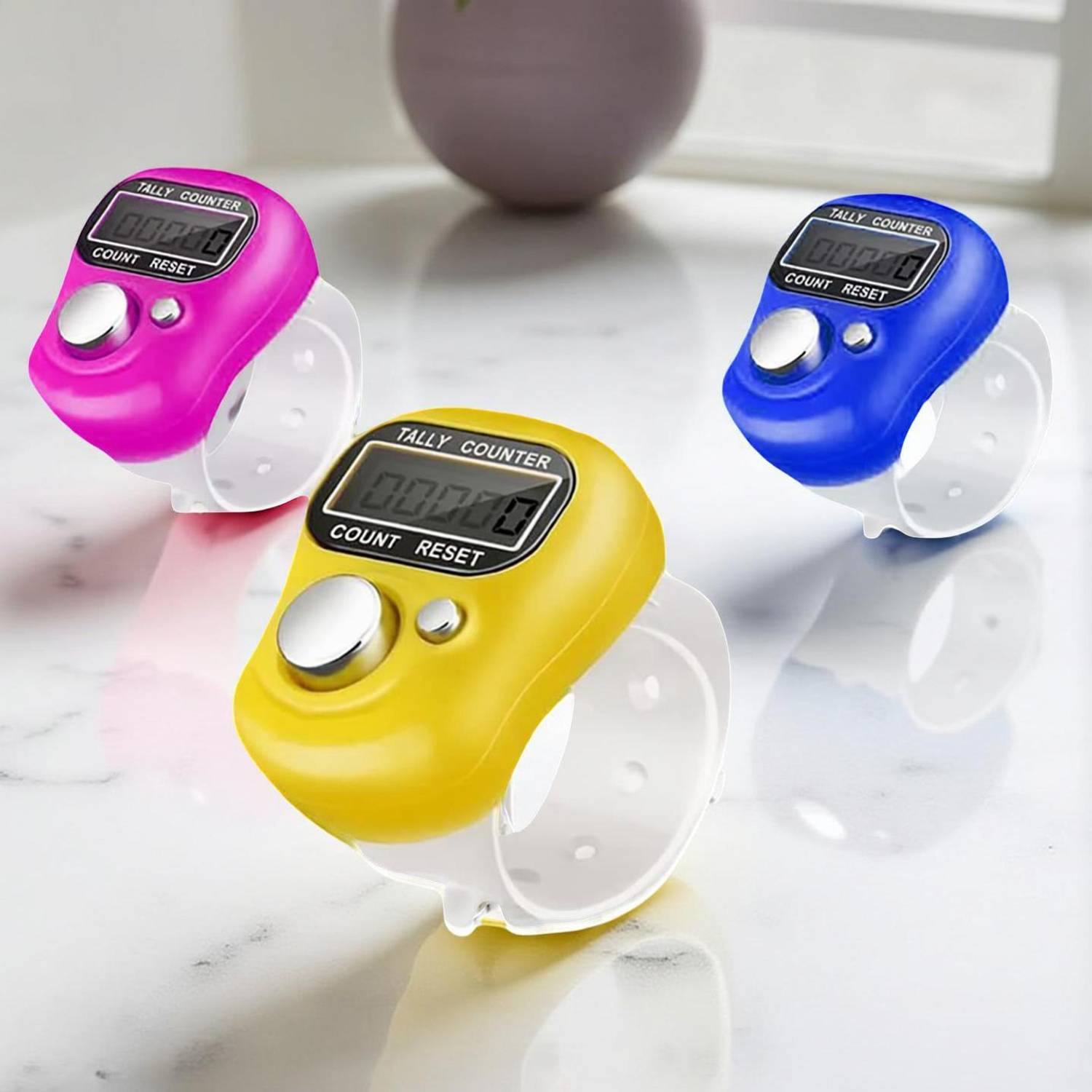arther Digital Finger Tally Counter Ring for Japa and Naam Jaap Digital Tally Counter