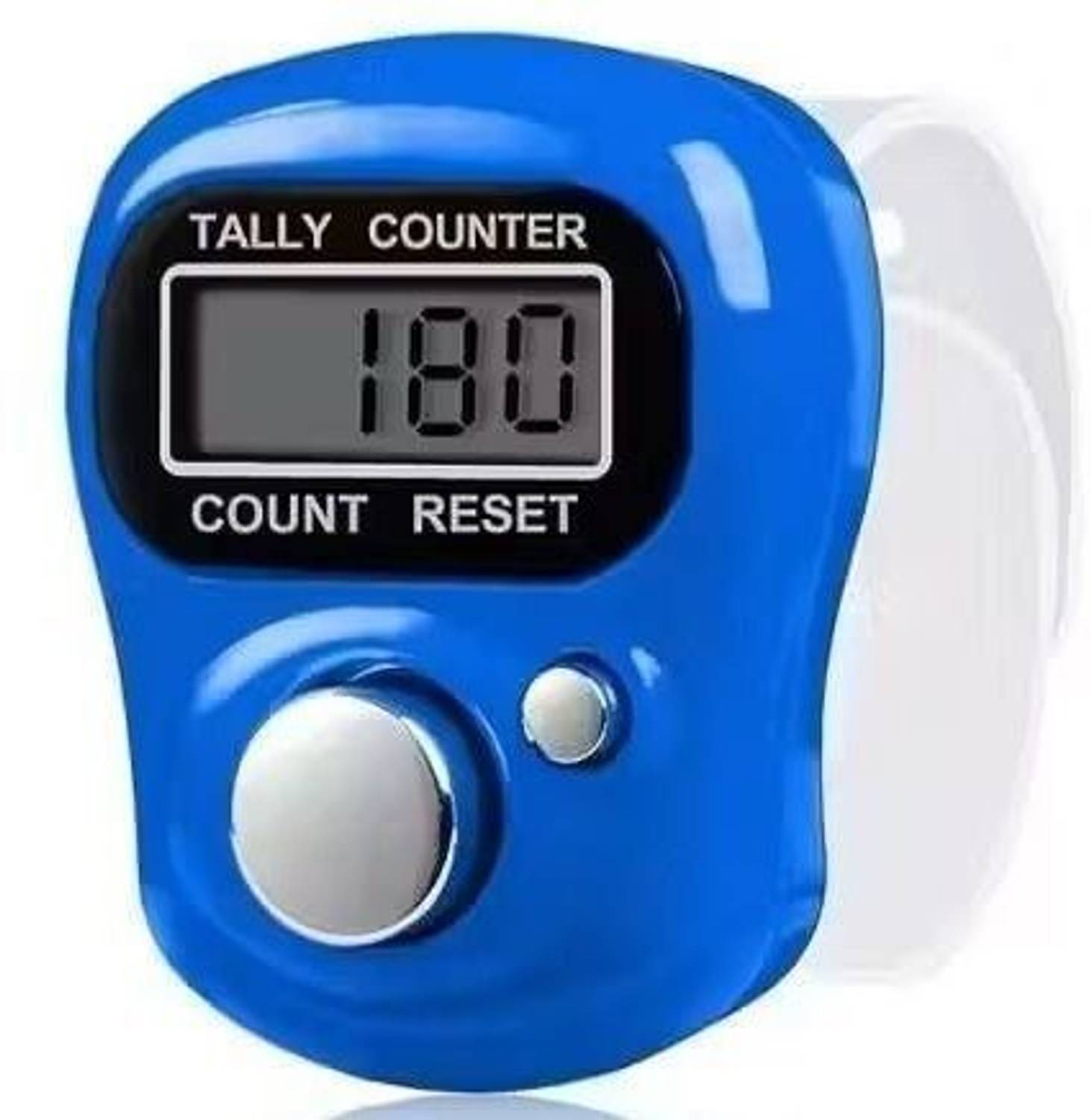 AlakhDM Mini Hand Finger Counting Machine, Tally Counter For Mantra Chanting, Jaap Maala Digital Tally Counter