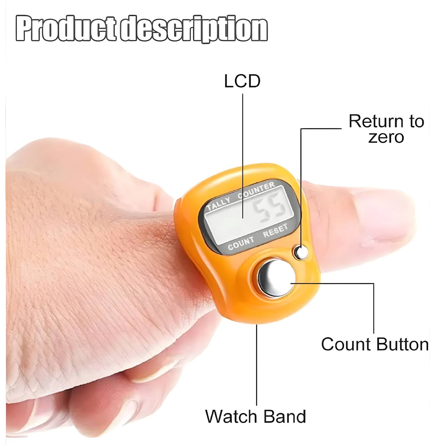 Luxurium Mantra Chanting Digital Tally Counter - Image 2