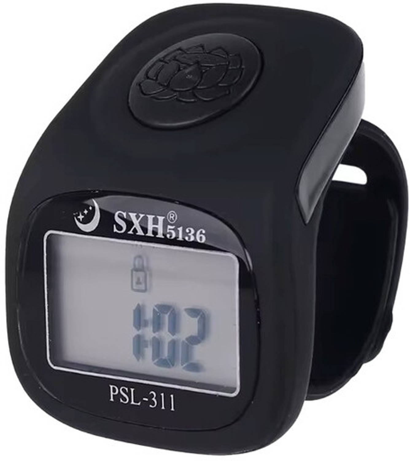 Image of TodayAndCo Chanting Counter LED Lamp Manual Ring Type Luminous Digital Display Electronic Digital Tally Counter