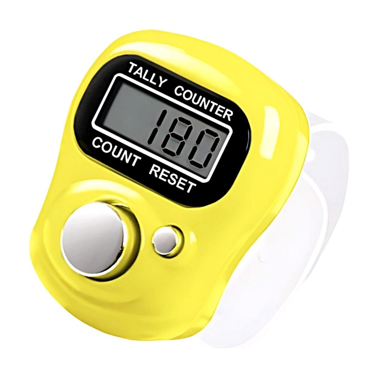 Image of Luxurium decor Naam Jaap Digital Finger Ring Tally Counter - Mantra Jap & Counting Machine Digital Tally Counter