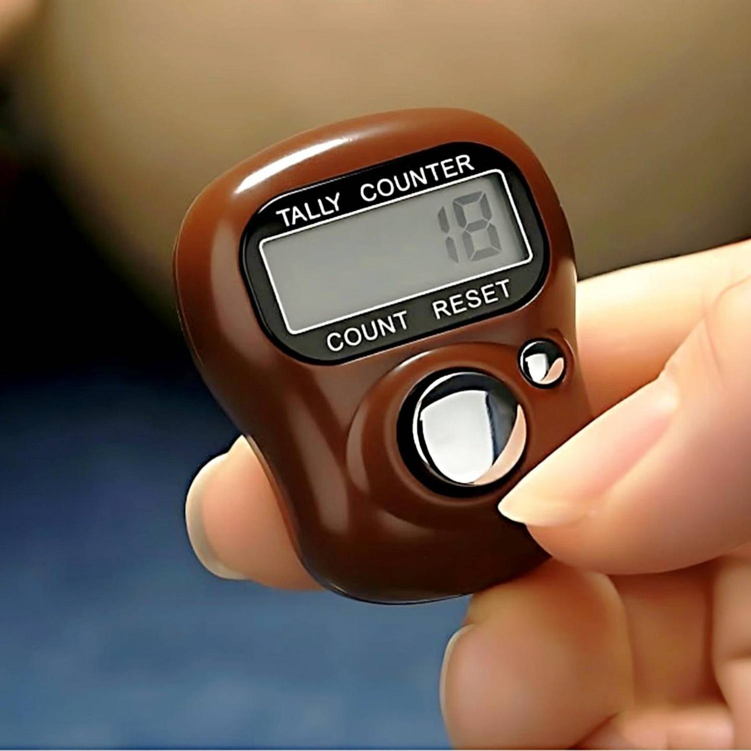 ARRUM Multi Use Portable Finger Ring Design for Prayer & Chanting Digital Tally Counter