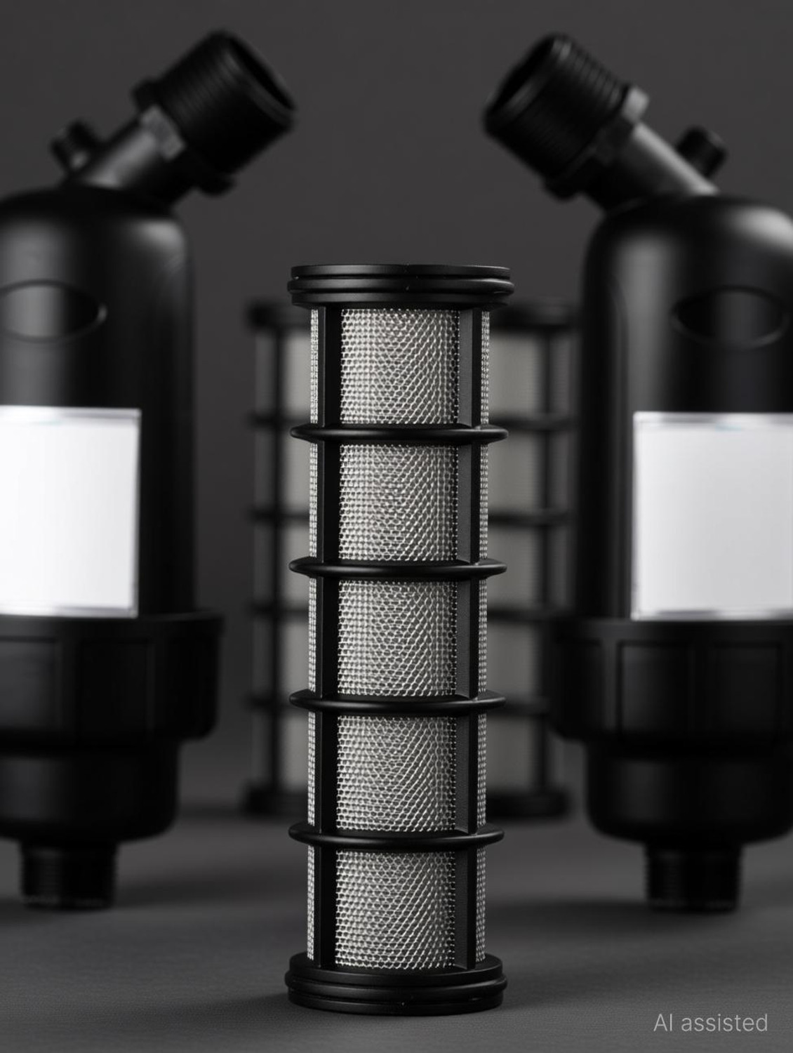 Image of APRAS Pack of Two - Water Tank Filter - 1 inch | Y Type Screen Filter also for Drip Irrigation | Size- 1 inches | 120 Mesh /130 Micron | 6 Months Warranty | Made in India Tap Mount Water Filter