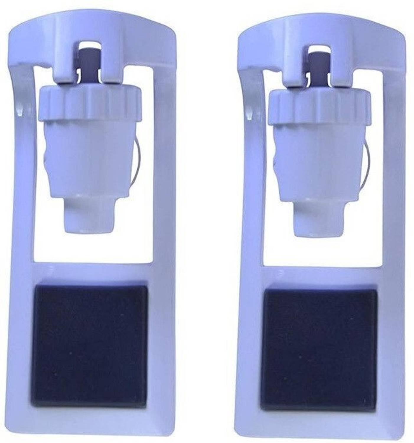 BALRAMA 2pc Push Handle Male Plastic Water Tap for RO Filter Dispenser Cooler Camper Jar Tap Mount Water Filter
