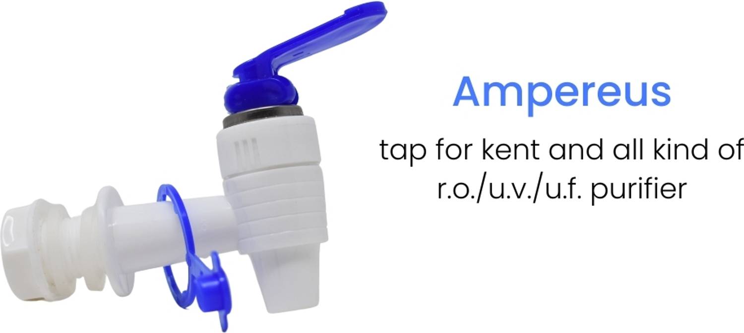 AMPEREUS Plastic Aqua Fine Kent Tap Tap Mount Water Filter
