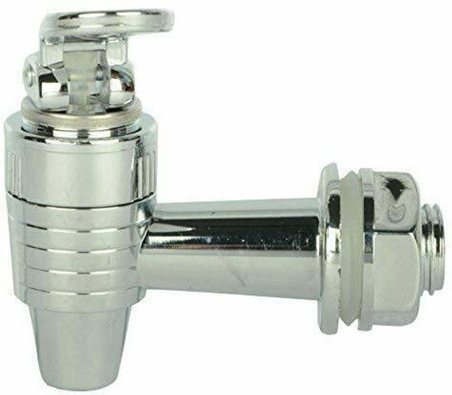 Aameria RO Chrome Plated Tap With Washers for All Types of Water Purifier/ RO Water Filter And Purifiers Silver Chrome Plated Tap Tap Mount Water Filter