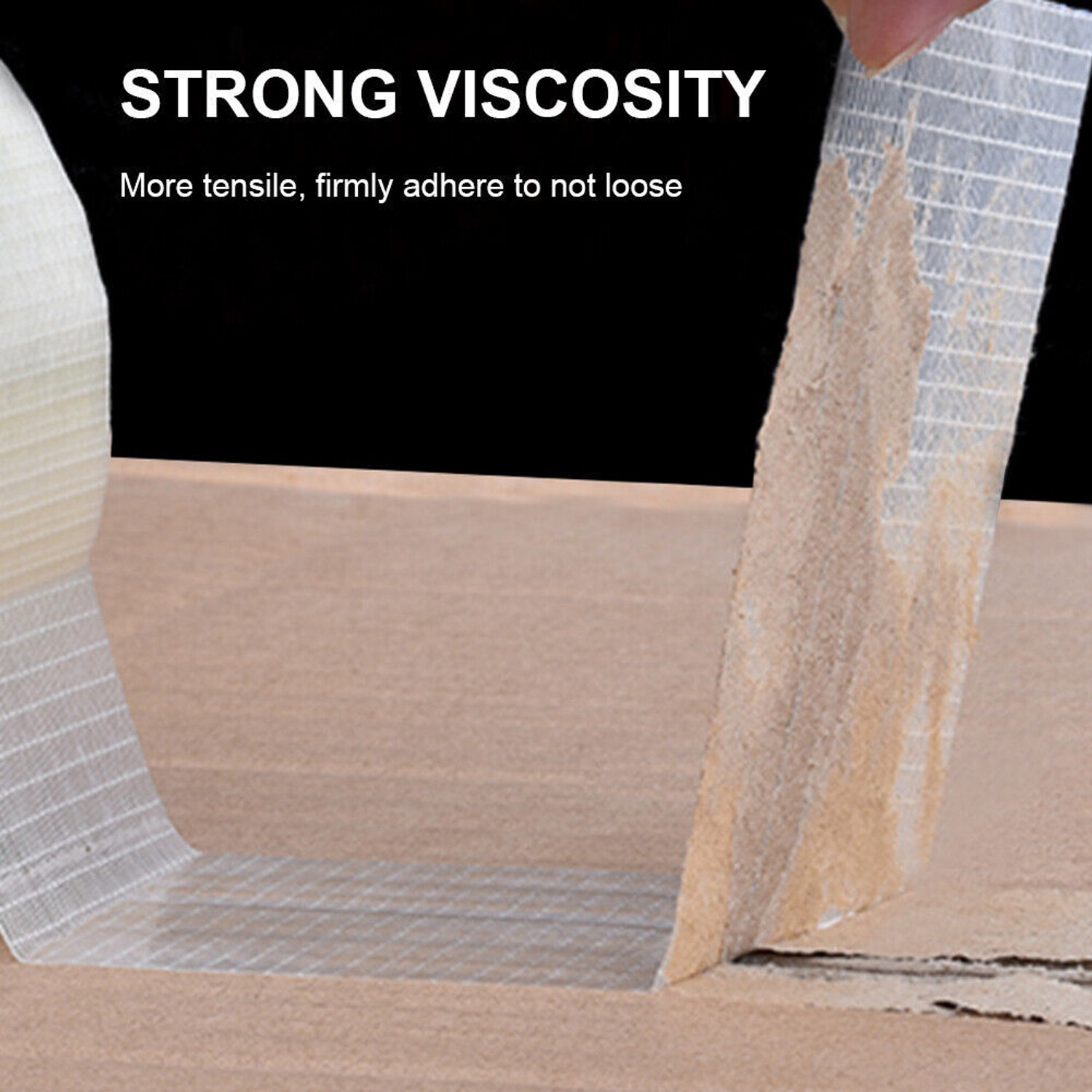 Image of VICTORY Fiberglass Safety Anti Crack Water Proof Cricket Bat Face Fiber Tape Roll Protection Tape