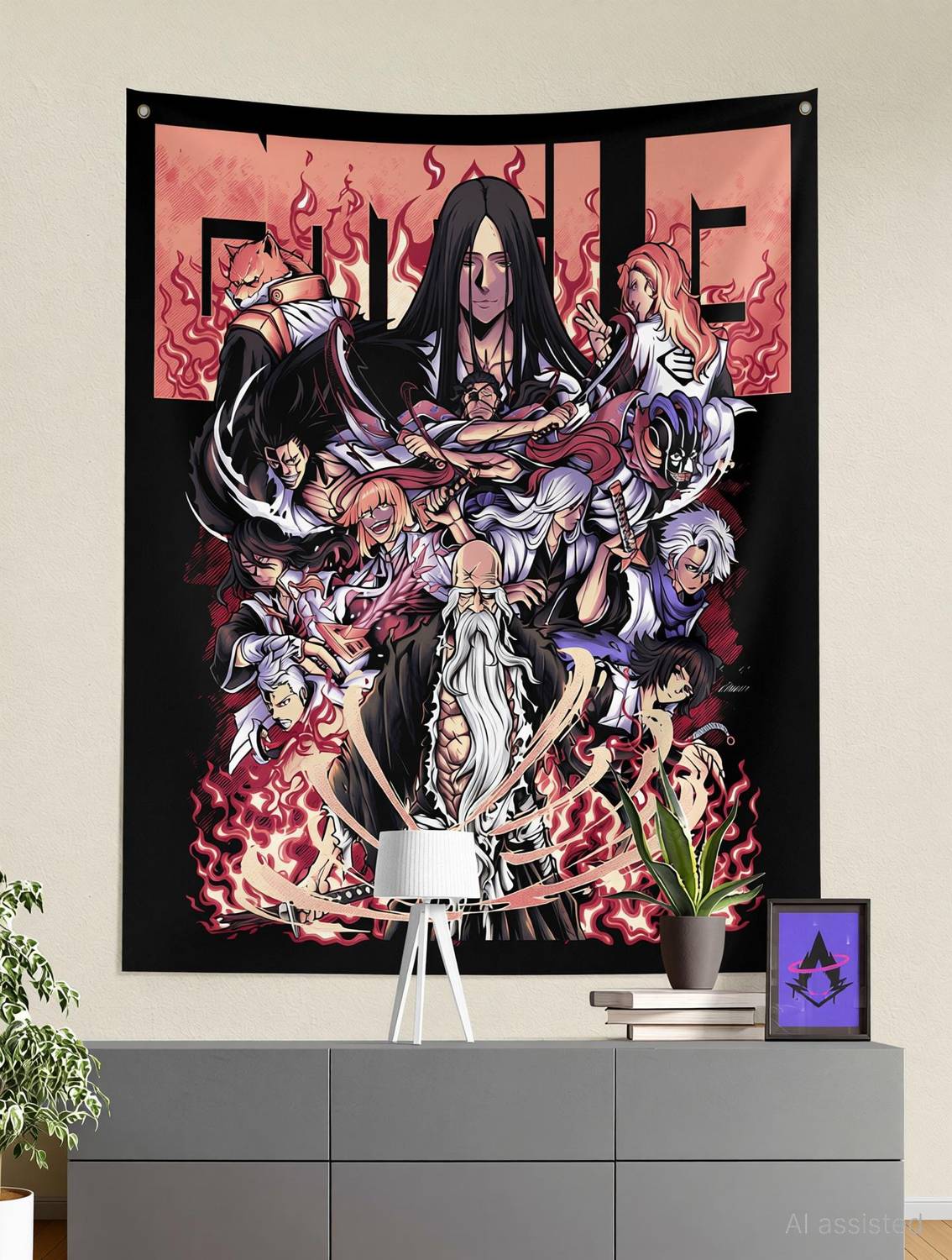 ComicSense Bleach Anime Tapestry 54 x 44 Inches - Image 1
