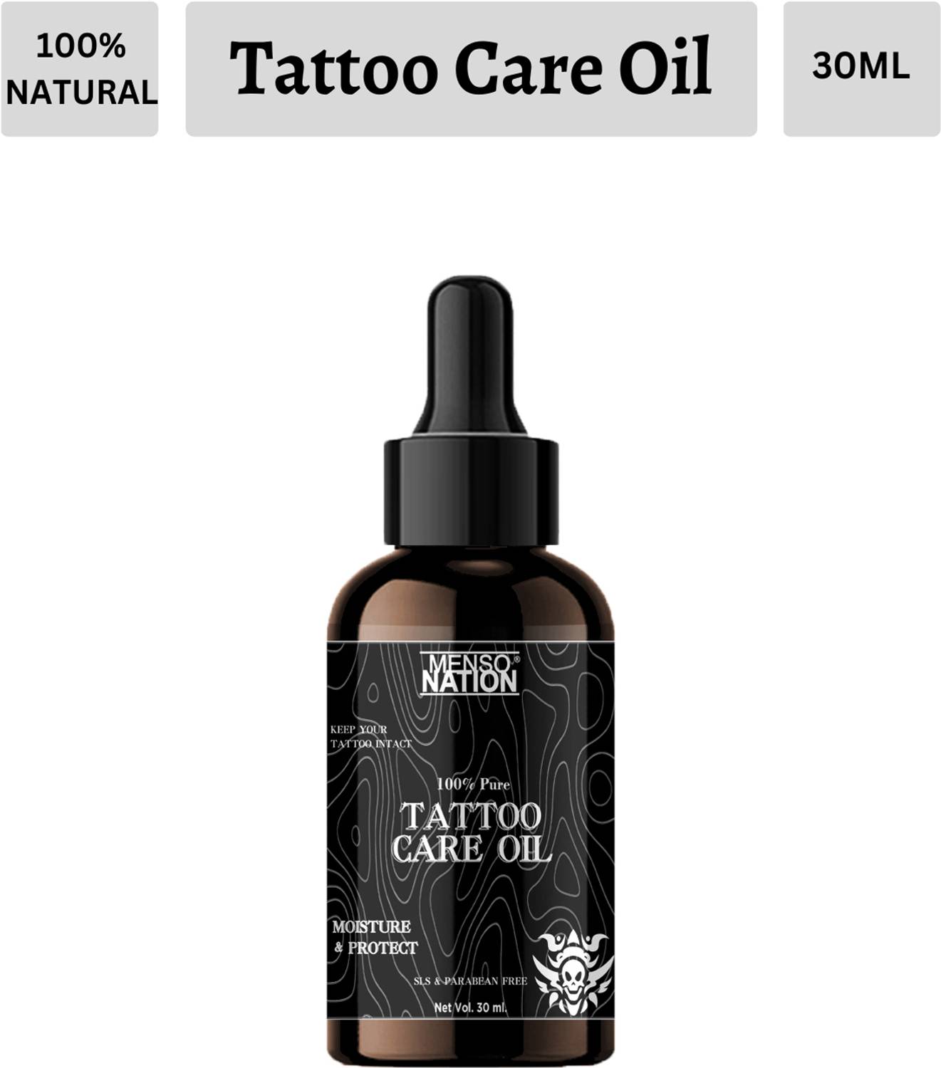 Mensonation Tattoo care Oil for the Extra care of your Tattoo Shining Tattoo Ink Tattoo Ink