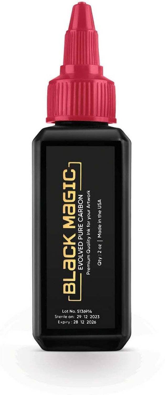 Sinners Rabbit Black Magic Tattoo Ink Deep Black - Image 1