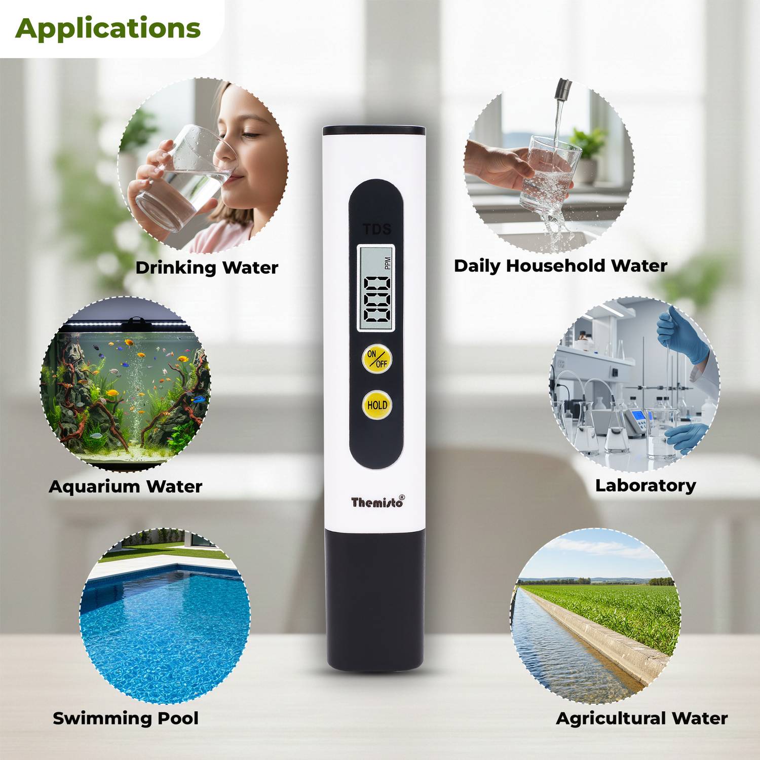 tHemiStO TH-TDS10 Digital TDS Meter - Image 4