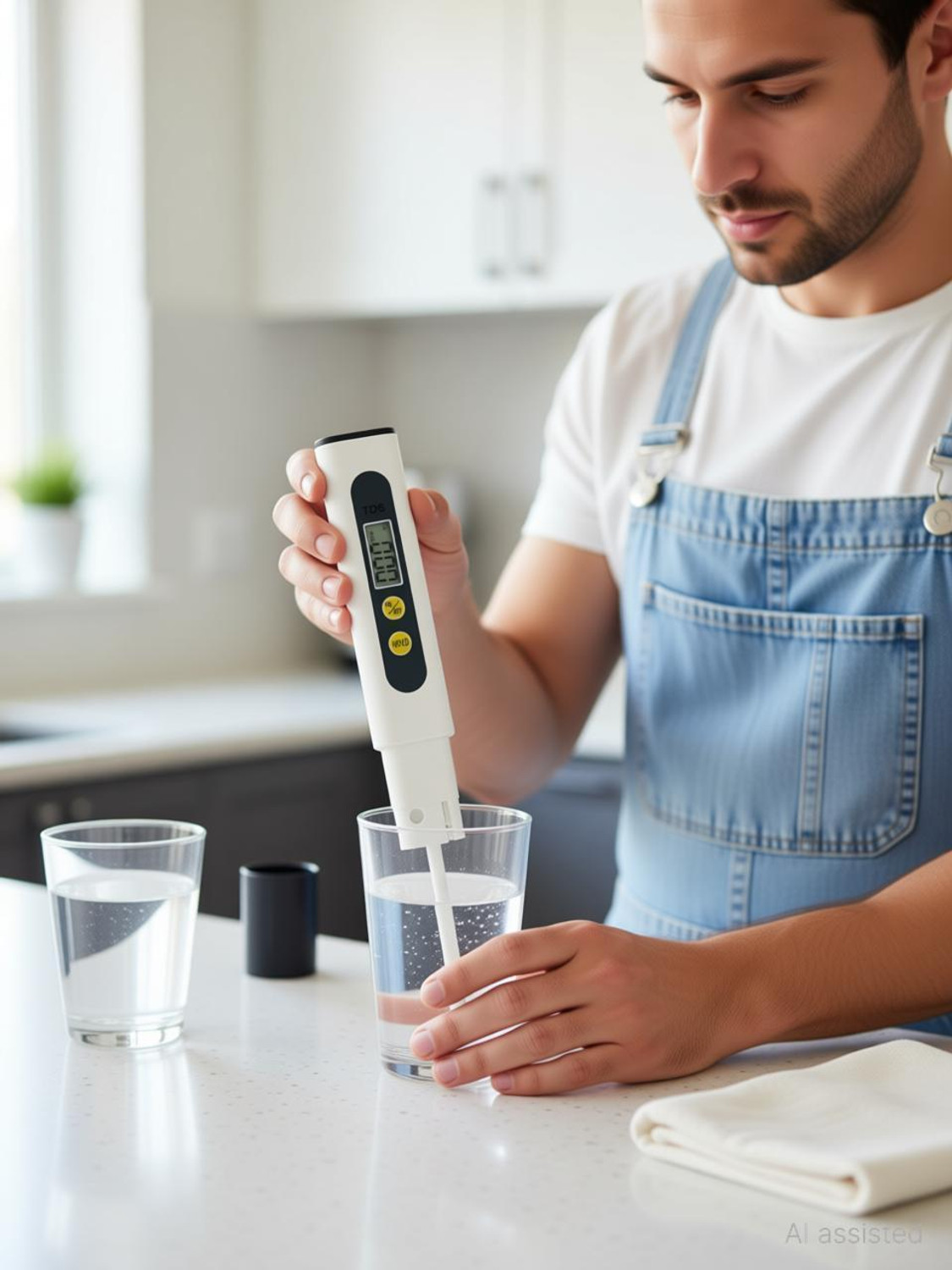Image of WaterLabs Water Quality Tester 0-999ppm Portable LCD Purity Checker Digital TDS Meter