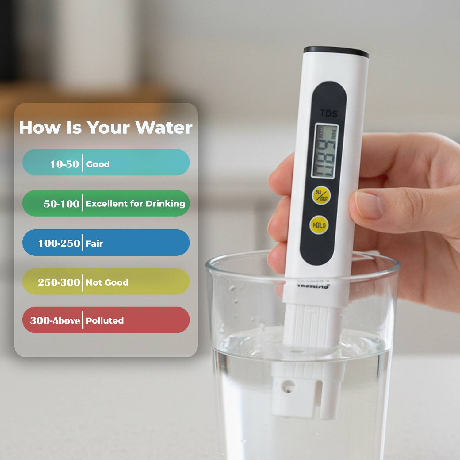 tHemiStO TH-TDS10 Digital TDS Meter - Image 5