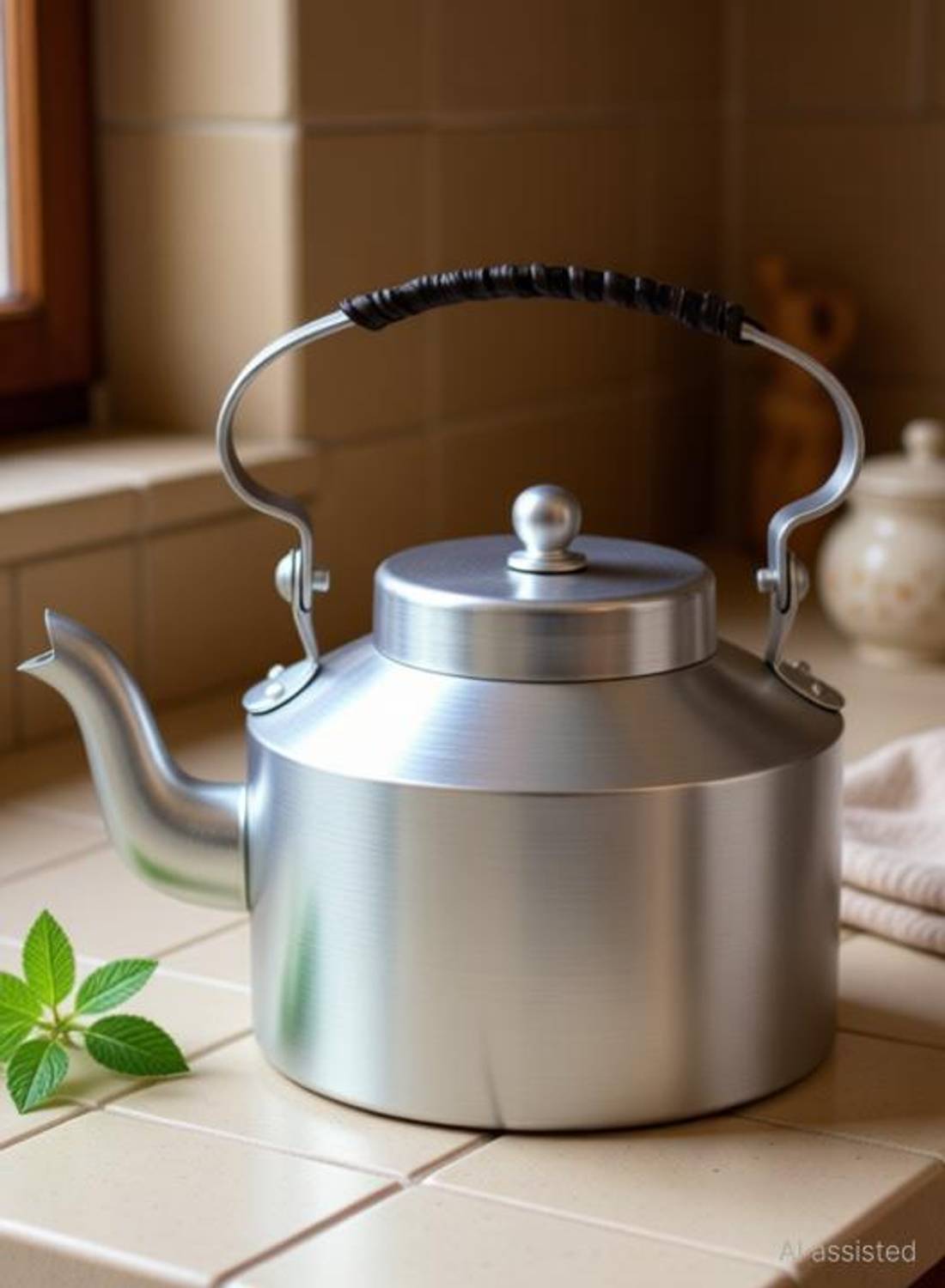 Ammaieesan Aluminium Roadside Chai Kettle - Image 1