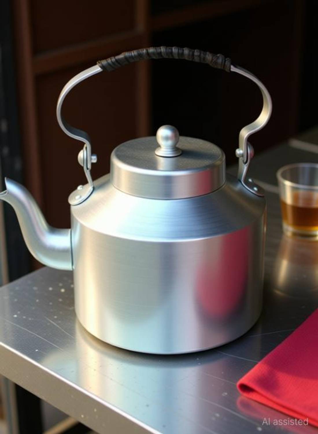 Ammaieesan Aluminium Roadside Chai Kettle - Image 2