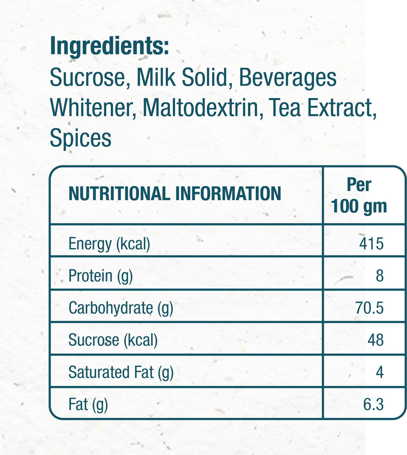 Image of Cheristo Masala Chai Instant Tea Premix 1kg Strong chai Spices Masala Tea Pouch
