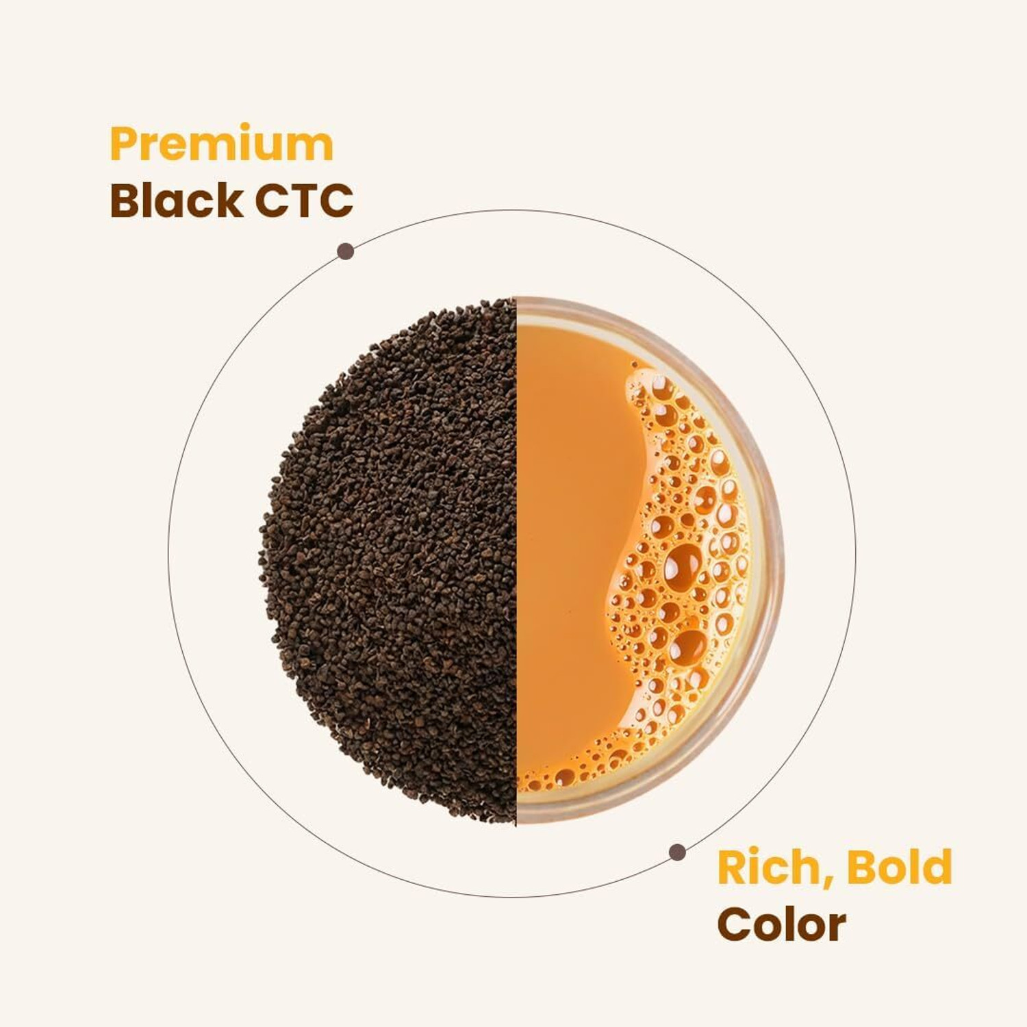 Image of Sammvaad Kadak Assam CTC Tea Black Tea Pouch