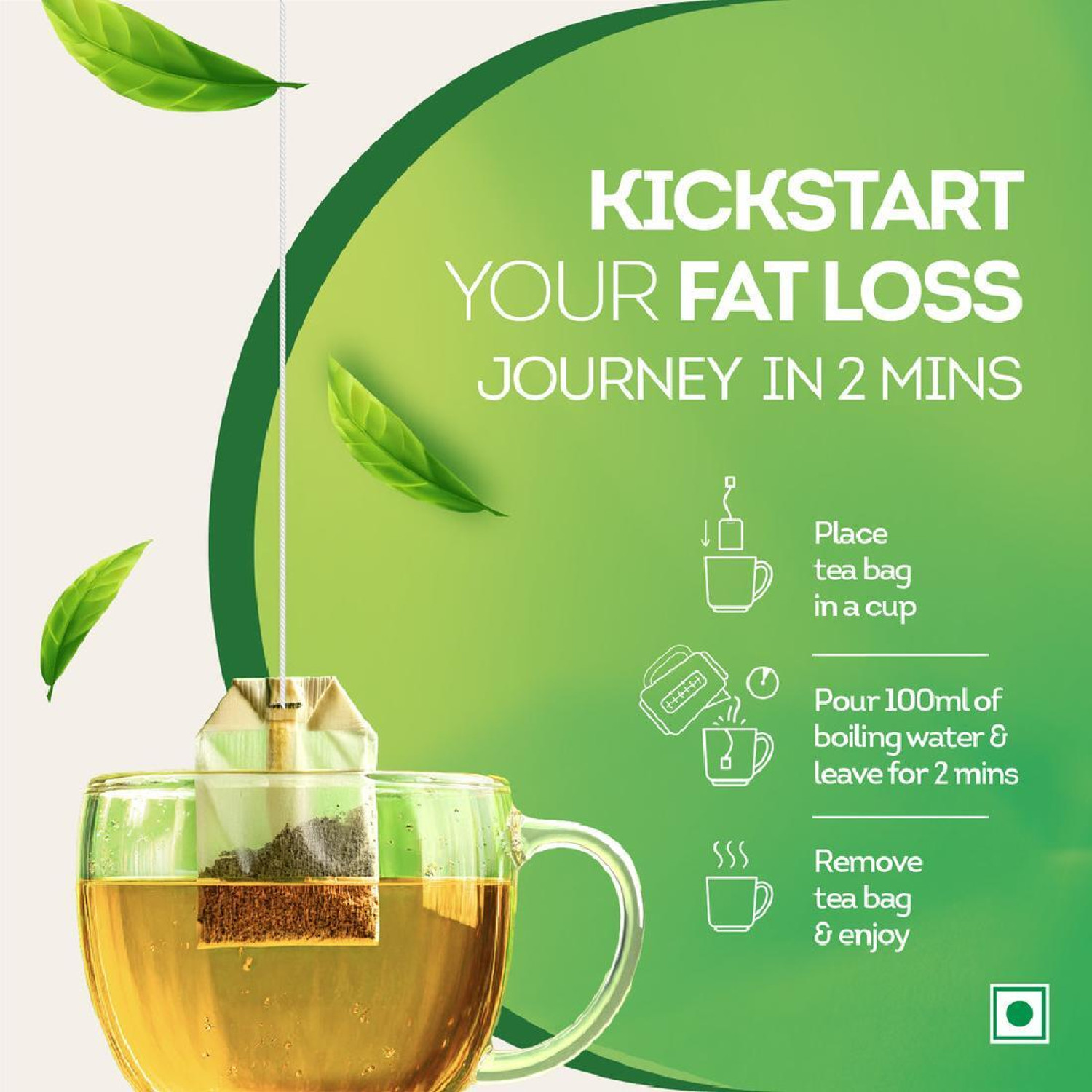 Image of Lipton Clear & Light Lemon Green Tea Bags Box