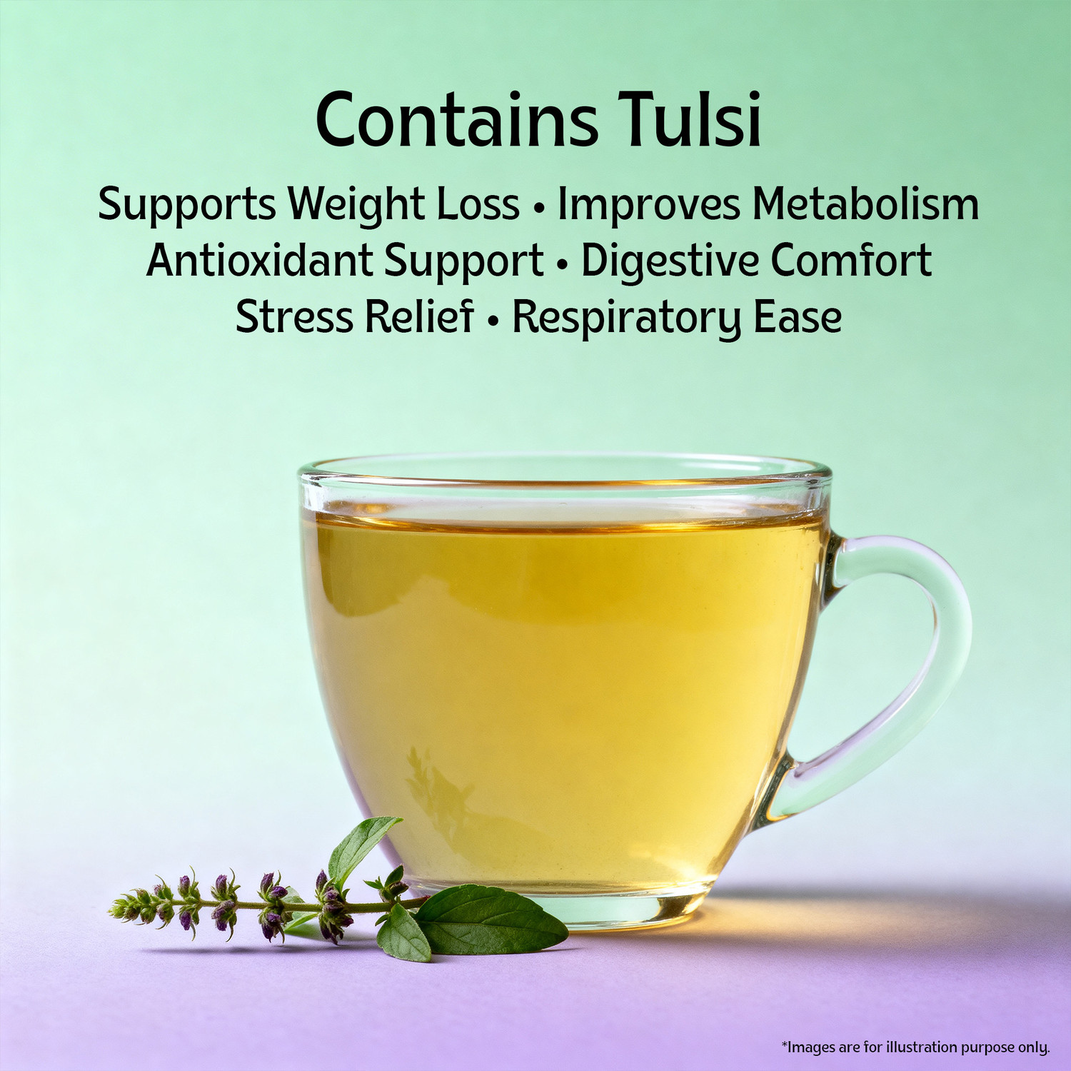 Image of Celest Tulsi Green, 100 Tea Bags | Green Tea - Tulsi | Green Tea | Tulsi Green Tea Bags Box
