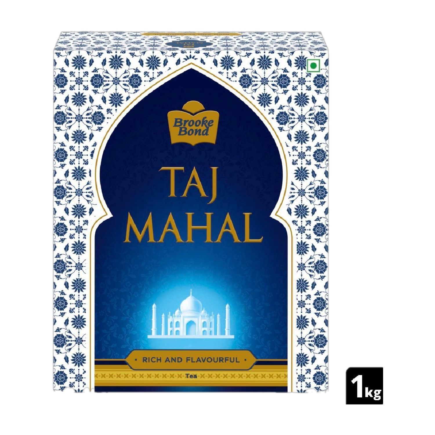 Taj Mahal Rich and Flavourful Chai - Premium Leaf Tea Box
