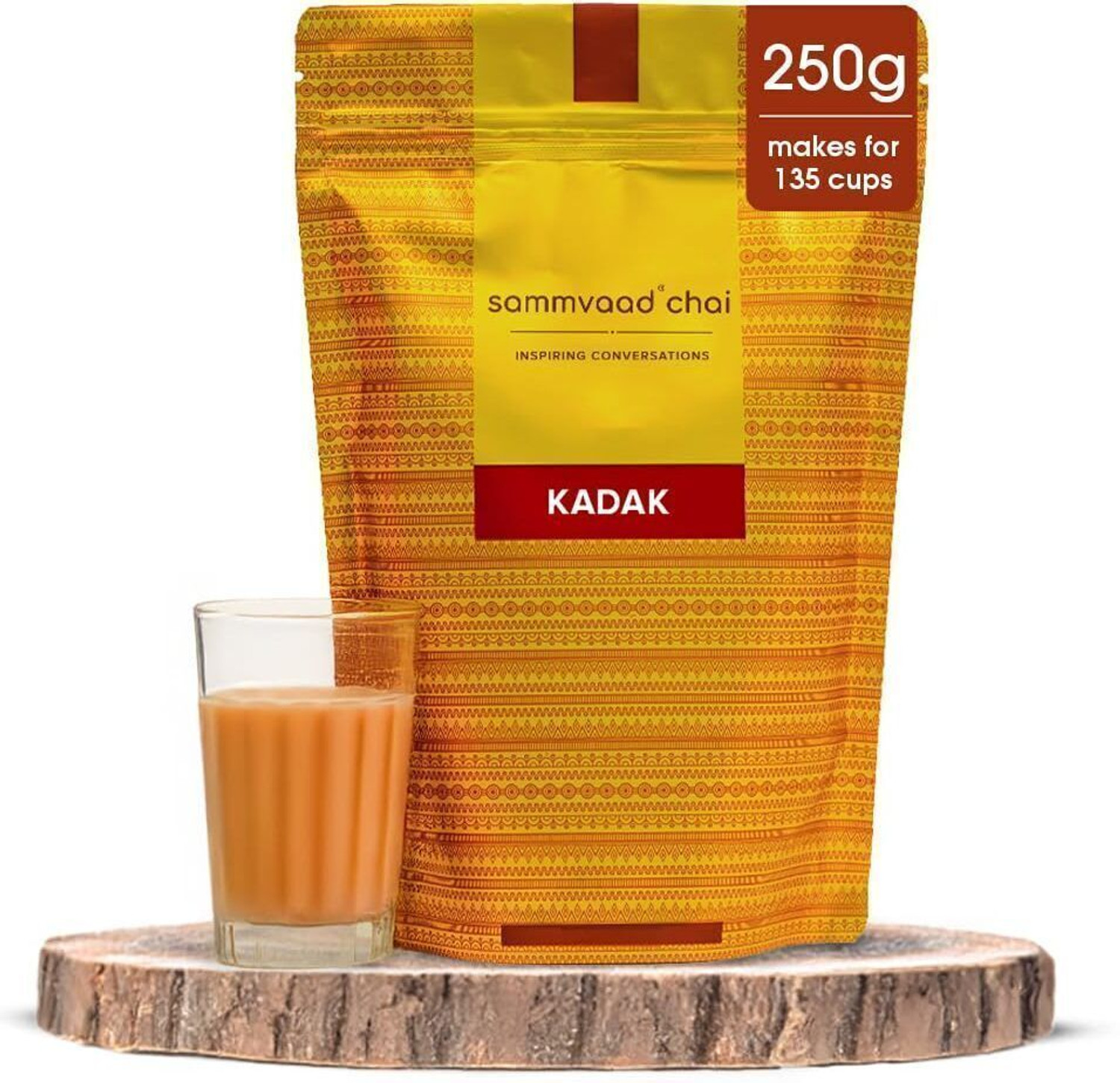 Image of Sammvaad Kadak Assam CTC Tea Black Tea Pouch