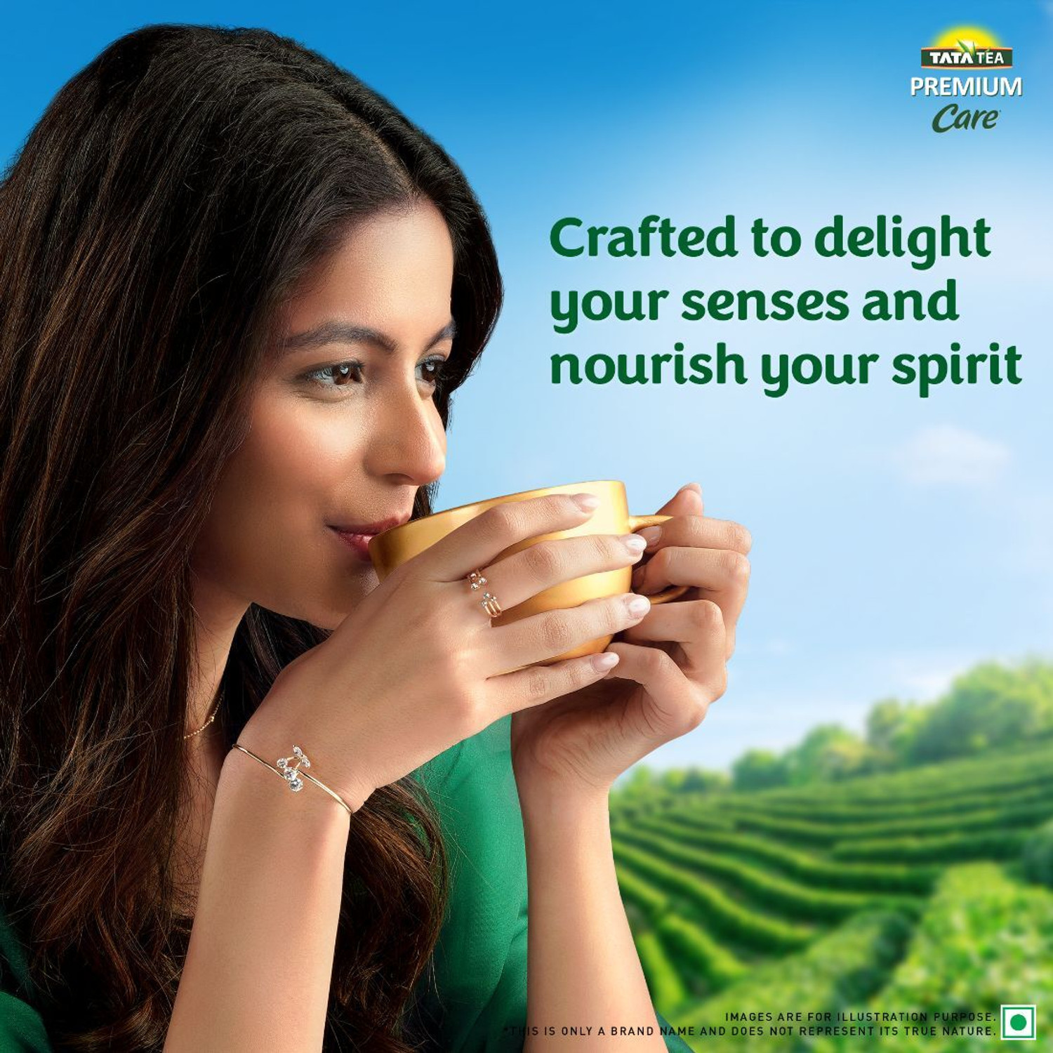 Image of Tata Tea Premium Care Ginger, Cardamom, Tulsi, Mulethi, Brahmi Black Tea Box