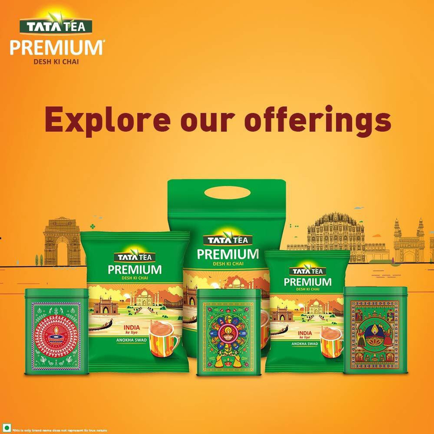 Image of Tata TEA PREMIUM 500 GRAMS Masala Tea Pouch