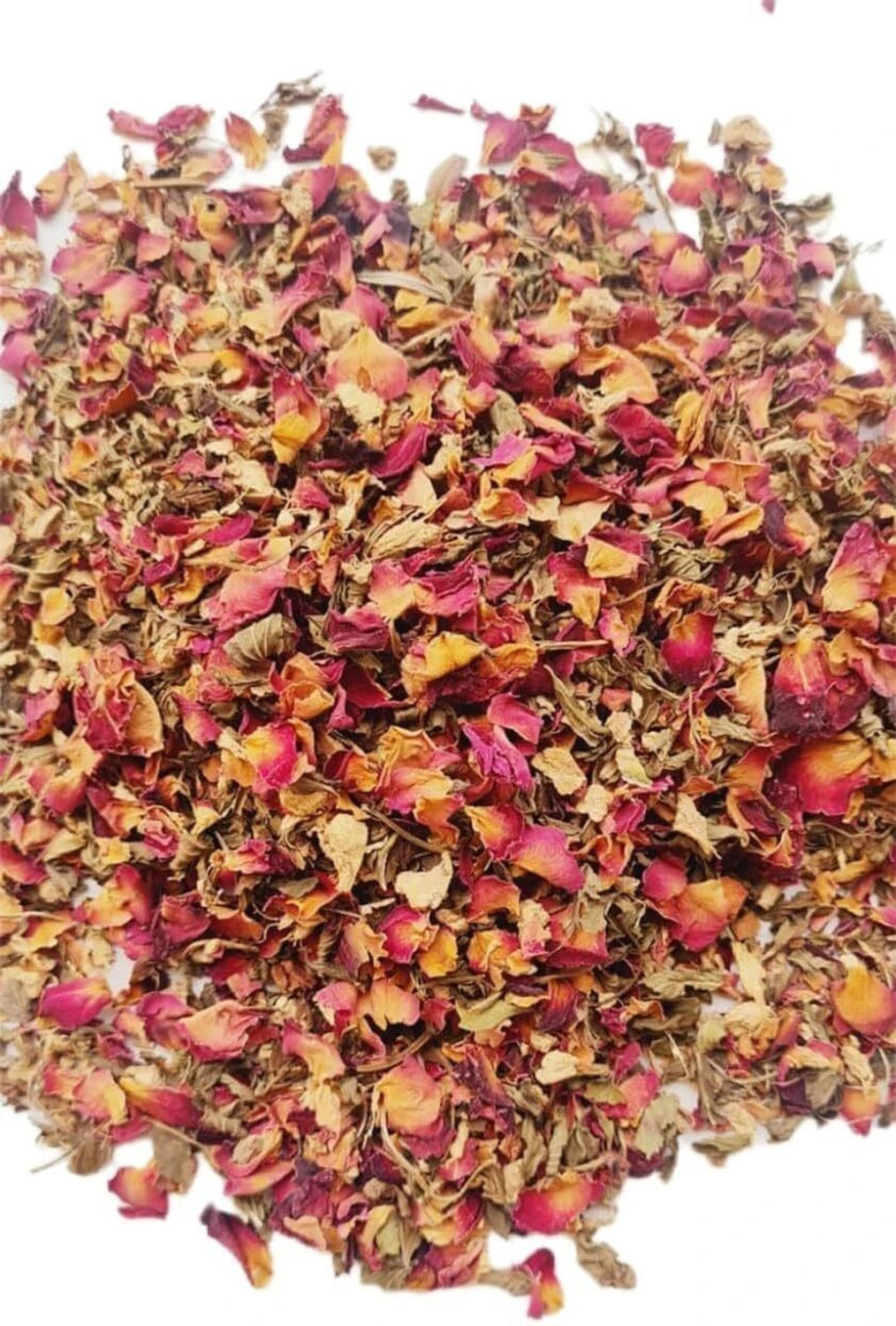 Image of RLB-CHOICE Floral Fusion Detox Water Mix Rose Tea,Skin Glow,Boost Immunity,RemoveToxins Mint, Rose, Ginger Herbal Tea Pouch