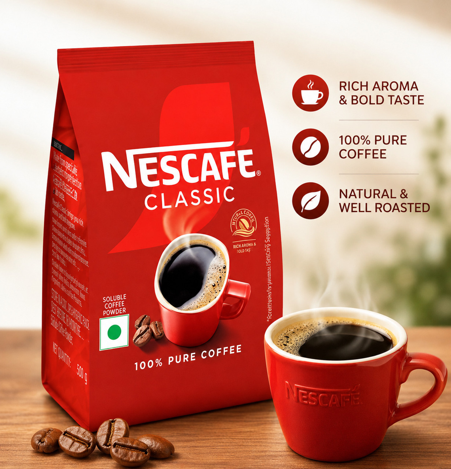 Image of Nescafe CLASSIC COFFEE Instant Coffee