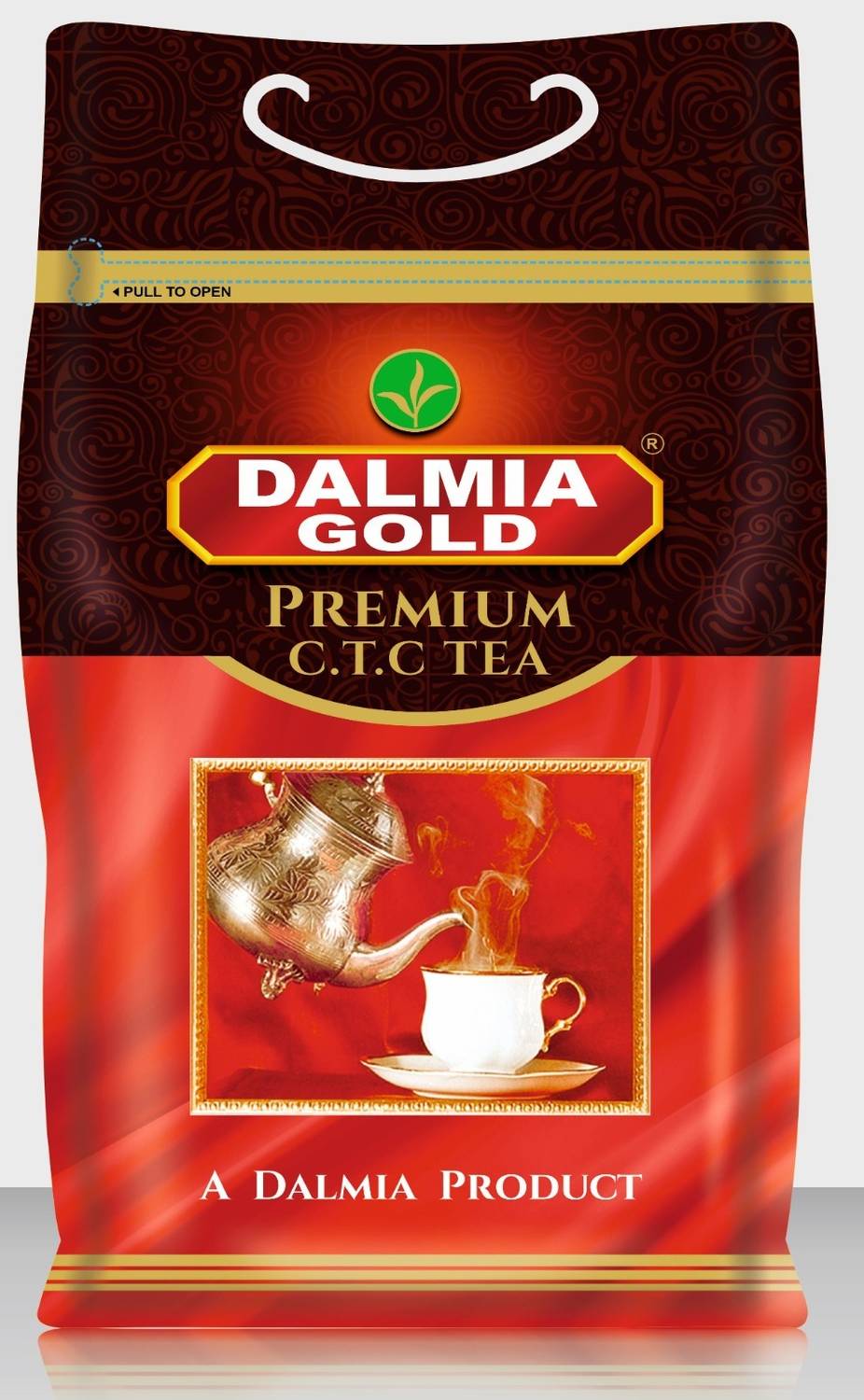 Dalmia Gold Premium CTC Tea Poly Tea Pouch (1 kg)