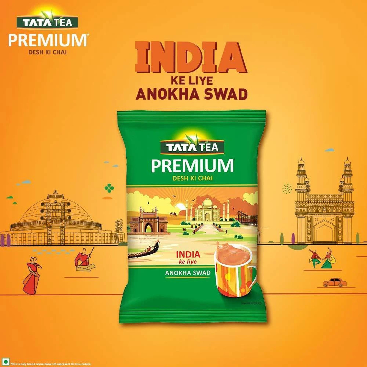 Image of Tata TEA PREMIUM 500 GRAMS Masala Tea Pouch