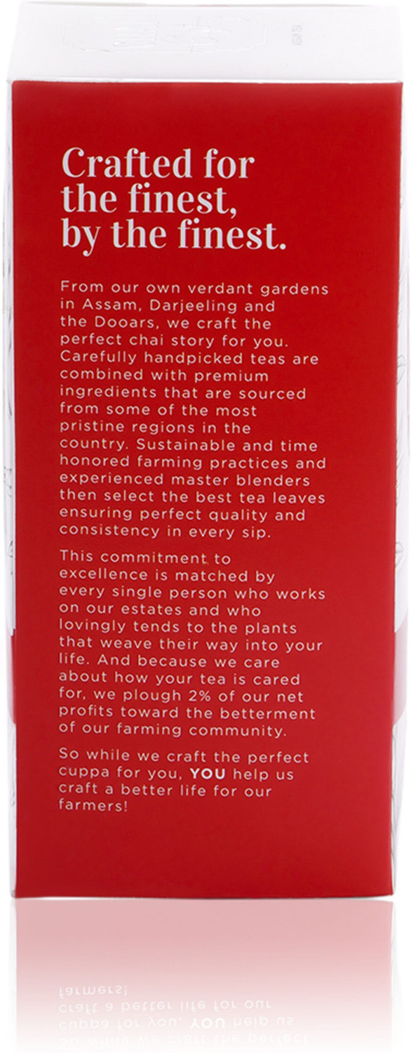 Image of Chai Craft Assam Tea, Brisk and Robust Black Tea, 25 Tea Bags Unflavoured Black Tea Bags Box