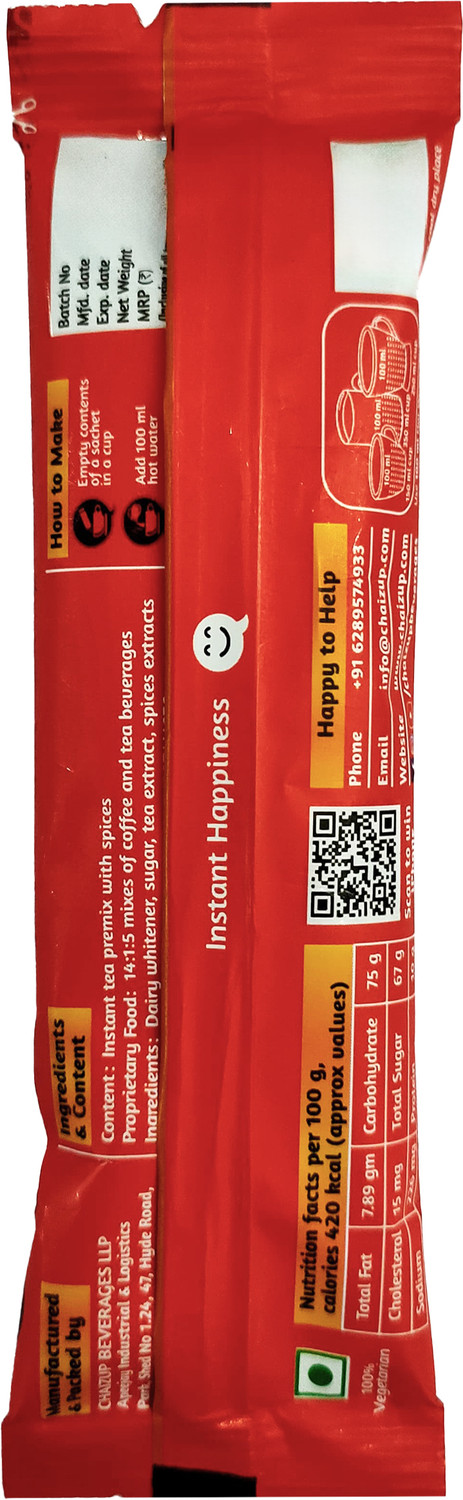 Image of chaizup Dimtee Instant Collection Instant Tea Pouch