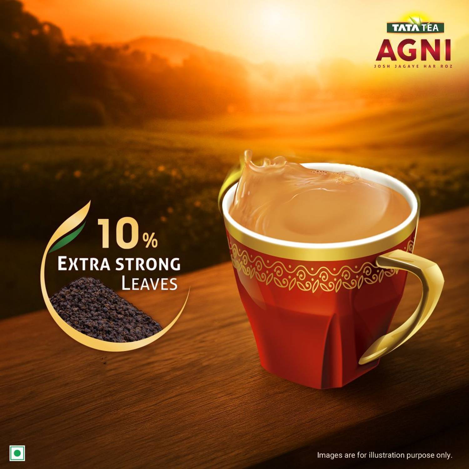 Tata Tea Agni Strong Leaf Black Tea 1 kg - Image 3