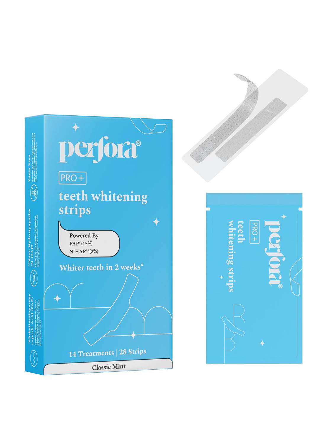 Perfora Teeth Whitening Strips 14 Treatments - Image 1