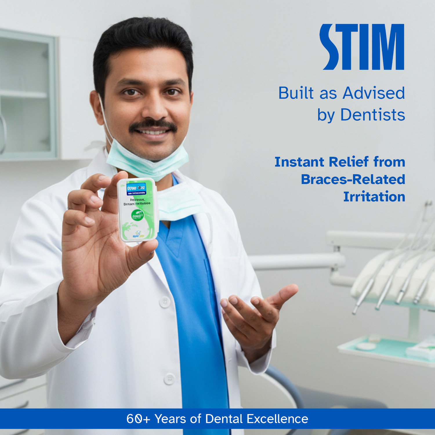Image of STIM Ex Wax Strips for Braces, Retainers & Aligners | Teeth Wipes (Pack of 3) Teeth Wipe