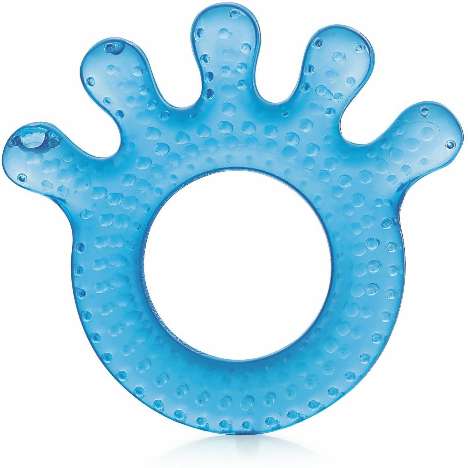 Beebaby Fingers Water Filled Teether with Carry Case, Cooling Teether, BPA free 3M+ Teether
