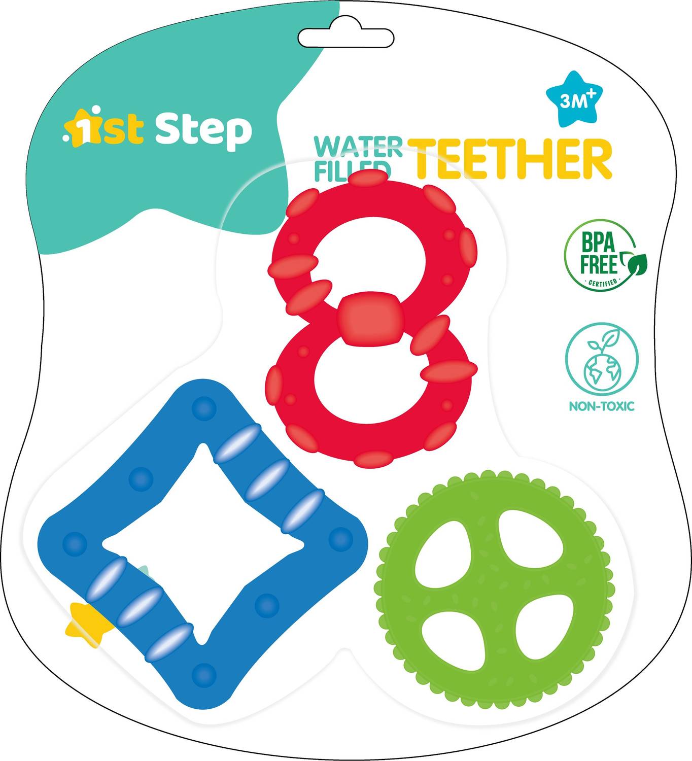 1st Step BPA Free Water Filled Teethers Teether