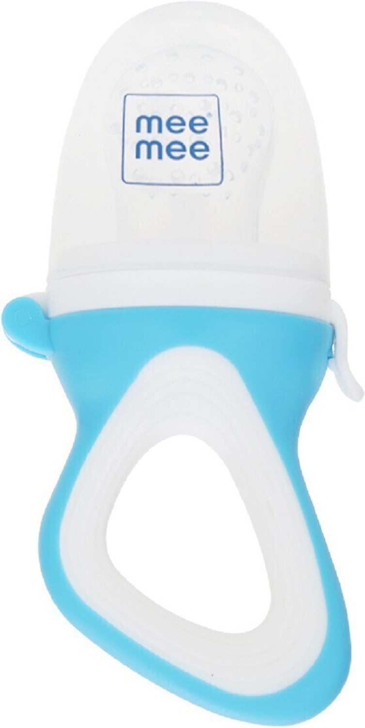 Image of MeeMee Baby Pacifier Fruit & Food Nibbler With Extra Mesh, BPA Free Soother, Feeder