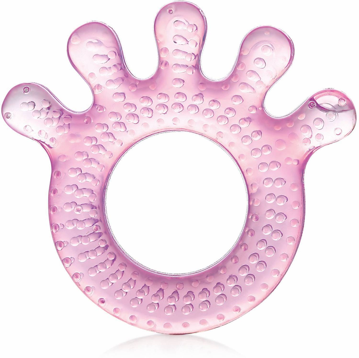 Beebaby Fingers Water Filled Teether with Carry Case, Cooling Teether, BPA free 3M+ Teether