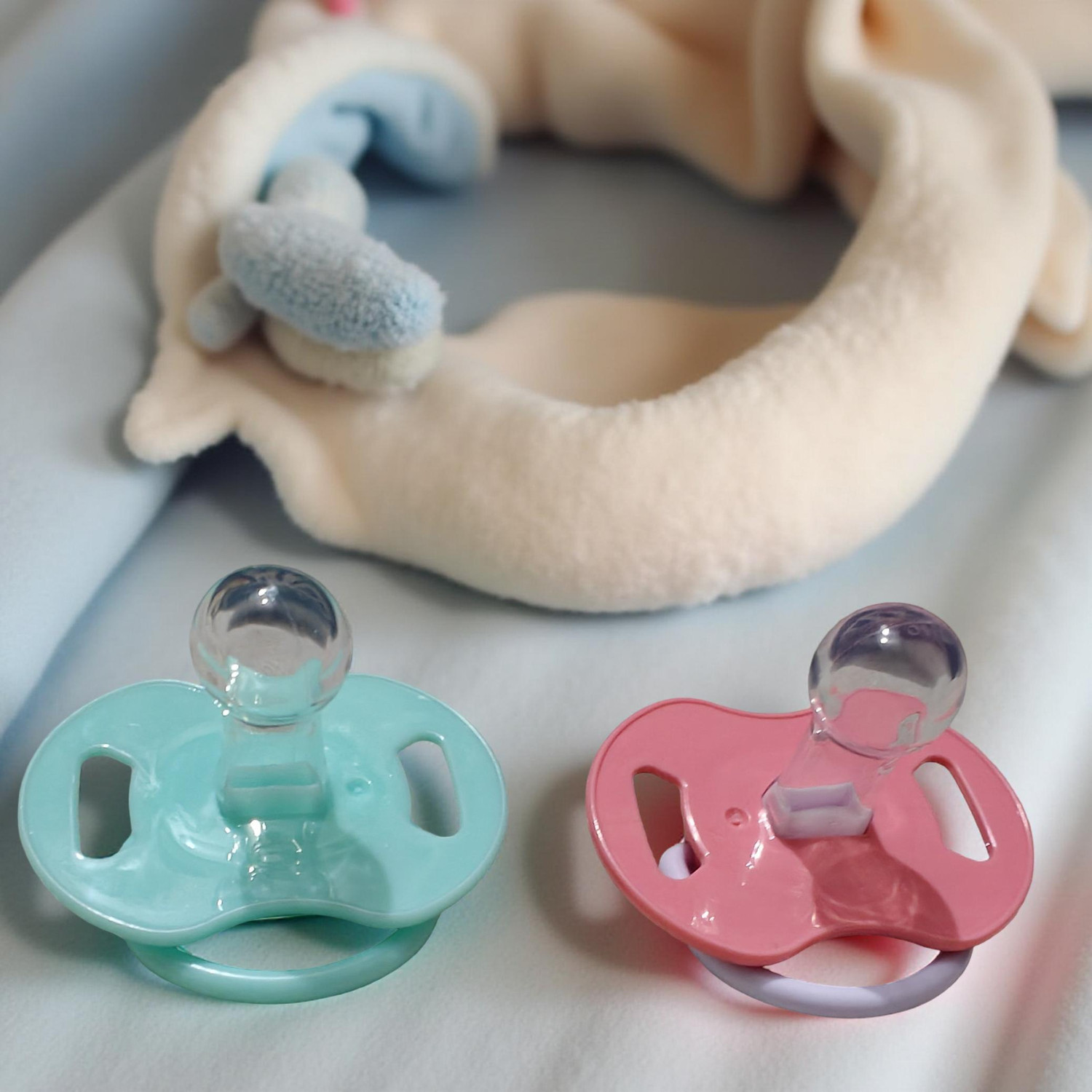 Image of Bachpan Multi Color Cartoon BPA-Free Silicone Pacifier | Orthodontic Soother for Babies Soother
