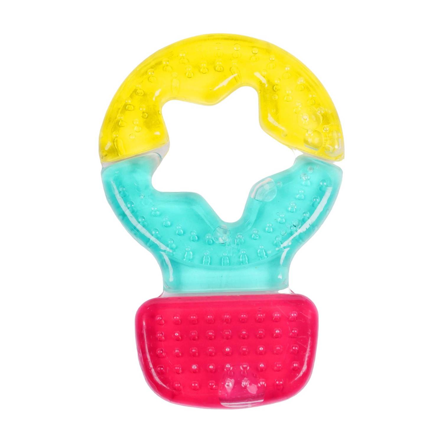 1st Step Water Filled Silicone Baby Cooling Teether Soother, 100% Safe BPA Free 3M+ Teether