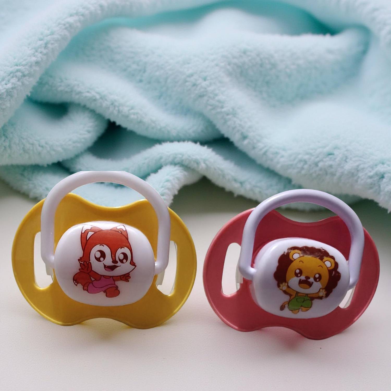Bachpan Multi Color Cartoon BPA-Free Silicone Pacifier | Orthodontic Soother for Babies Soother