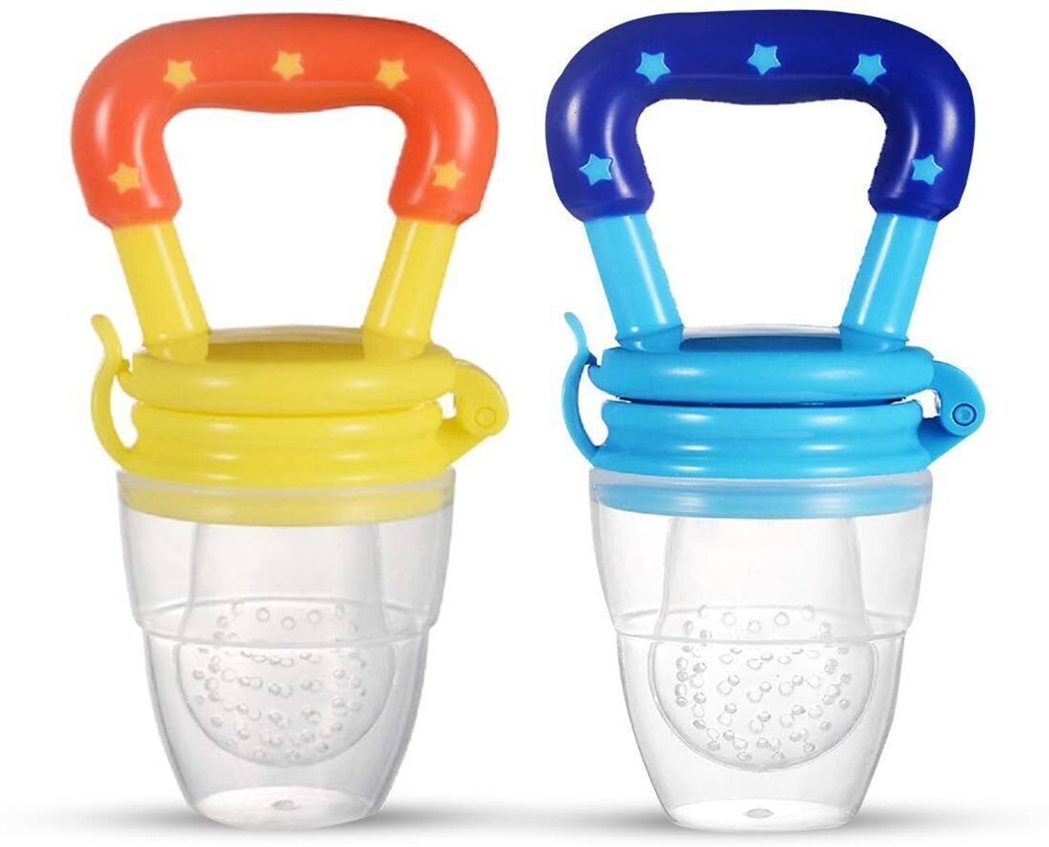 BUMTUM Baby Food & Fruit Nibbler with Extra Mesh| Soft Pacifier Feeder