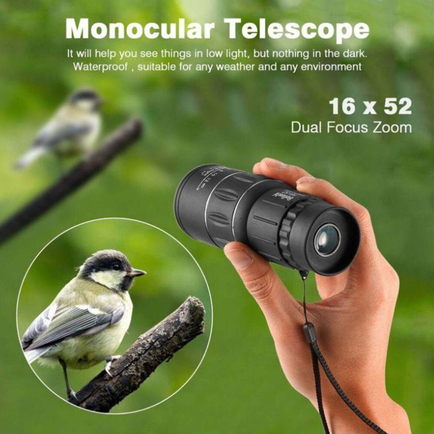 Image of FVJ HD Dual Focus Optics Zoom Telescope Bird Watching Catadioptric Telescope